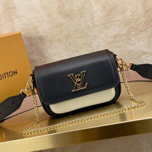 Louis Vuitton Lockme Tender Black Detailed Description
